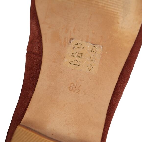 Madewell Shoes Womens 8.5 Flats Inga Leather Ballet Ankle Wrap Fashion Classic - Picture 13 of 13